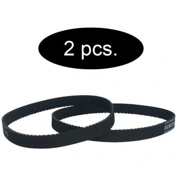 2 correas dentadas de 6 mm de ancho, GT2, 400mm, 1