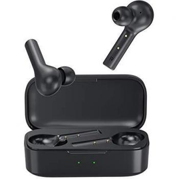 Auriculares Bluetooth, QCY T5S Auriculares Inalámbricos Bluetooth 5.1 en la Oreja con Caja de Carga, Micrófono Incorporado, Control Táctil, Reproducci 35 Horas