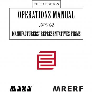 Manual de Operaciones para Firmas de Representantes de Fabricantes - Tercera Edición (Tapa Blanda)