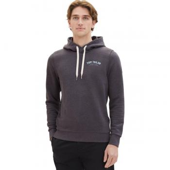 Sudadera con Capucha Tom Tailor 1037751 para Hombre - Estilo y Comodidad en Color Gris Oscuro