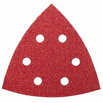 Bosch 2 609 256 A50 - Juego de hojas de lija de 5 piezas para lijadora Delta