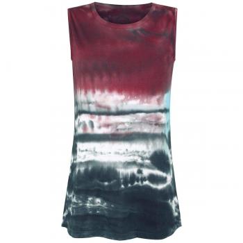 R.E.D. by EMP Close To Me Top Mujer Rojo/Negro/Blanco XXL