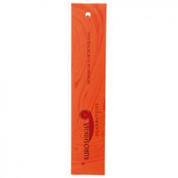 Auroshikha Incienso Flor de Naranjo 100% Natural y Vegano - Paquete de 15 Varillas
