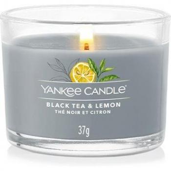 Yankee Candle Black Tea & Lemon Votive Candle Glass 37 g