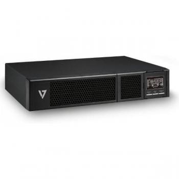 UPS Interactivo V7 1500VA 2U con Pantalla LCD y Alarma de Indicador LED
