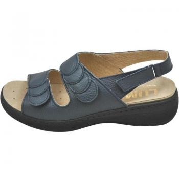 Zapatos Lumel para Plantillas Mujer Color Azul Sandalias 6363-5256 Bio Reciclable Oceano