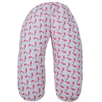 Ideenreich 2356 Repuesto Funda para cojín de lactancia 130 cm Flamingo, color rosa