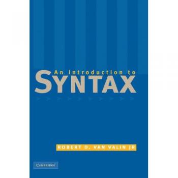 Introducción a la Sintaxis - Robert D. Valin Jr. - Tapa dura - Cambridge