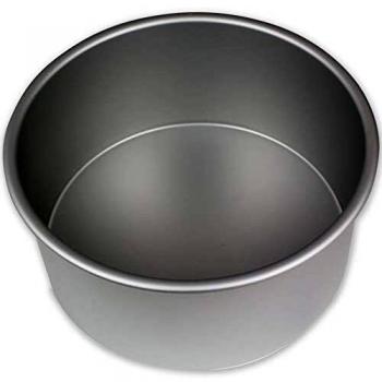 PME Redondo Molde para Pastel de Aluminio, Plateado, 20.3 cm