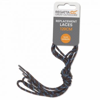 Regatta 120 cm Replacement Laces for Men's Shoes - Black/Pluto