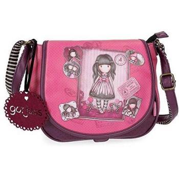 Gorjuss Sugar and Spice Bolso Bandolera, 23 cm, 4.01 litros, Morado