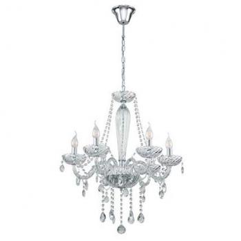 Lámpara Colgante Eglo Basilano 6 Bombillas E14 Multicolor 72cm
