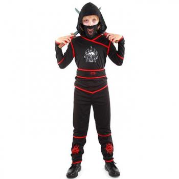 Disfraz de Ninja Death negro para niño