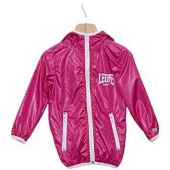 LEONE - Chaqueta niña 1947 Apparel Basic Small Logo - Fucsia