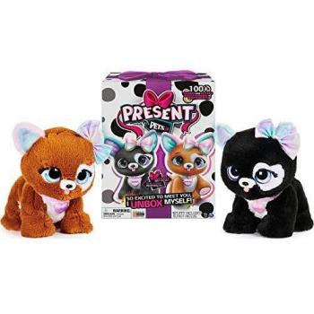 Peluche Interactivo Present Pets Clásico con Brillo Arcoíris