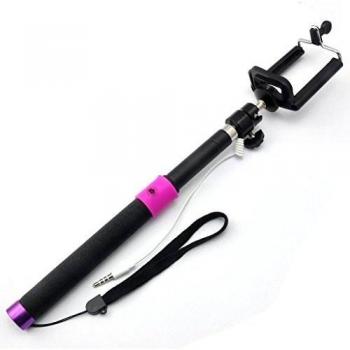 HLC Cable Tome Palo selfie Handheld Monopod para iOS y Android para iPhone 6/6 Plus 5s 5/Sumsung