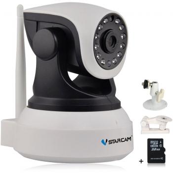Vstarcam C7824WIP Cámara de Vigilancia Cámara de Seguridad Monitor de Bebé HD 720P WiFi P2P IP Cámara Inalámbrica Pan Tilt Onvif IR Visión Nocturna Monitor de bebé