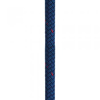 New England Ropes C5053-12-00015 3/8 Inch x 15ft Nylon Double Braid Dock Line - Blue w/ Tracer