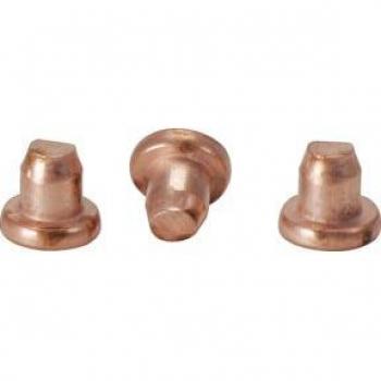 Nieten de cobre KS Tools 5x8,2mm - Paquete de 100 unidades