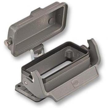 Conectores – Componentes – Carcasa de Bulkhead Han 16B capucha/Insert – 09 30 016 0318