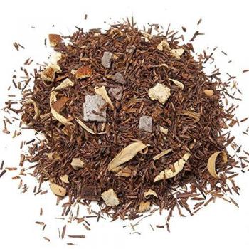 Aromas de Té - Infusión Rooibos Delicias de Chocolate/Té Rooibos Anti-Oxidante Granel de Alta Calidad, Rooibos Chocolate 100% Natural, 100 GR