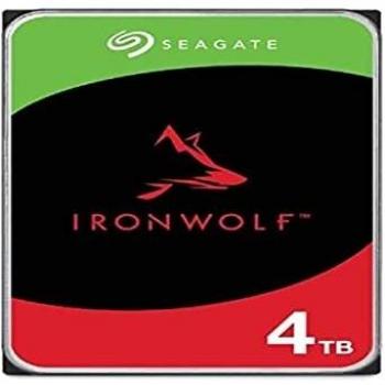 Seagate Technology Compatible con IronWolf ST4000VN006 - Festplatte - 4 TB - SATA 6Gb/s, Negro
