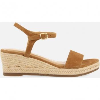 Sandalias Gioseppo Xarre de piel con cuña de yute para mujer