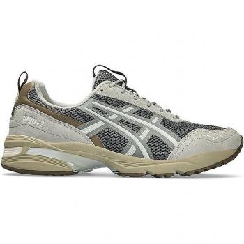 ASICS Gel-1090 V2 Unisex Sneakers - Dark Pewter/White Sage, Size 46.5