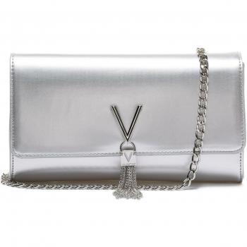 ValentinoDIVA - Bolso baguette Mujer
, color Plateado, talla 27x12x4 cm