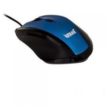 Iggual Work 1 - Ratón óptico USB, color azul