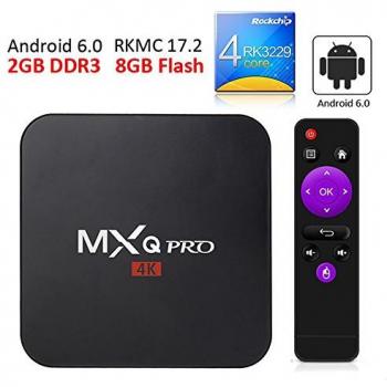 MXQ Pro - TV Box, Android 5.1, procesador quad-core, Kodi preinstalado