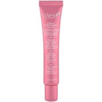 Contorno de Ojos Luminoso Low Up Cosmetics 20ml - Crema hidratante y iluminadora para el contorno de ojos, formulada para reducir la apariencia de ojeras y bolsas, con textura ligera y rápida absorción