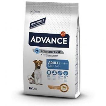 Advance Mini Adult Pollo y Arroz Alimento para Perros de Razas Pequeñas 7,5 Kg