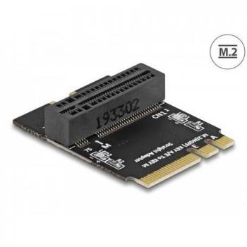 Adaptador M.2 Key A+E a Key M Acodado con Soporte