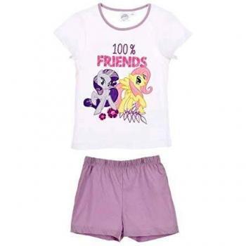 My Little Pony Girls Pajama Set - White - 2-3 Years