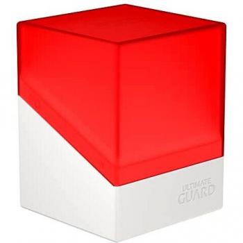 Caja Ultimate Guard Boulder Deck Case 100+ Synergy Rojo/Blanco
