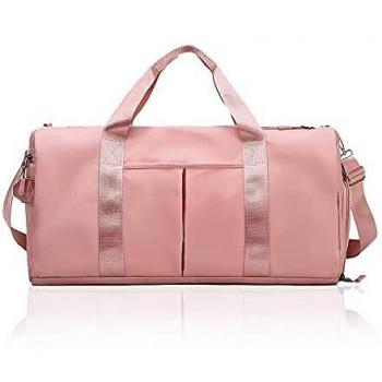 LOSMILE Bolsa de Viaje Bolsa de Deporte, Impermeable Bolsas de Gimnasia con Compartimento Zapatos y Compartimento Mojado, Bolsa Fin de Semana para Mujeres y Hombre.
