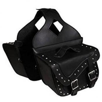 Alforjas Moto Custom de Cuero Sintetico