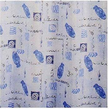Cortina de Ducha Lateral PVC 120 x 200 cm Modelo Acuarela