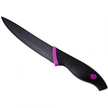 Tm Electron Cuchillo para Vegetales, Acero Inoxidable, Morado, 3x3x24 cm