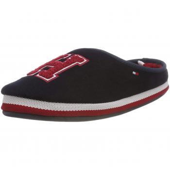 Tommy Hilfiger TH Badge Homeslipper, Pantuflas para Hombre, Azul
