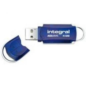 Integral USB 2.0 Courier AES Security Edition 4 GB - Memoria USB