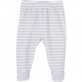 VERTBAUDET Lote de 2 pijamas de terciopelo bebé Gris 1M - 54CM