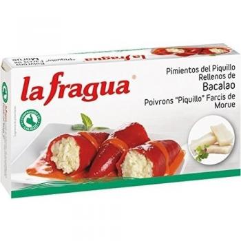 La Fragua Pimientos Del Piquillo Rellenos De Bacalao - 346 gr