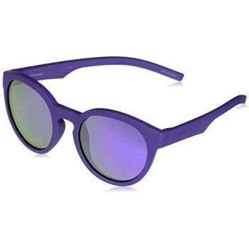 Polaroid Kids' PLD 8019/S MF 2Q1 45 Sunglasses, Violet/Grey