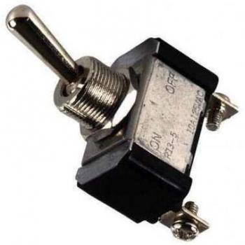 Interruptor ON/OFF/ON de Metal Cromo 25A