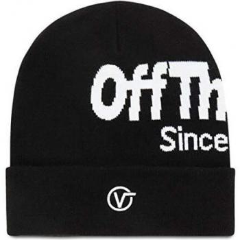 Vans Gorro (Beanie) Distorted Tall Negro OSFA (Talla única para Todos sexos)