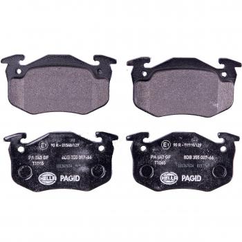 Juego de 4 pastillas de freno HELLA PAGID para RENAULT Twingo (Ref: 8DB 355 007-661)