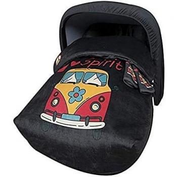 Babyline Saco Grupo 0 Impermeable Con Capota Y Cubre Arnés Fun Trip - Sacos para dormir, unisex