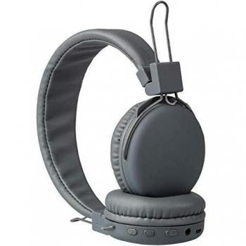 Sweex street line bluetooth onear auriculares bateria de ion de litio 40mm plegable gris
